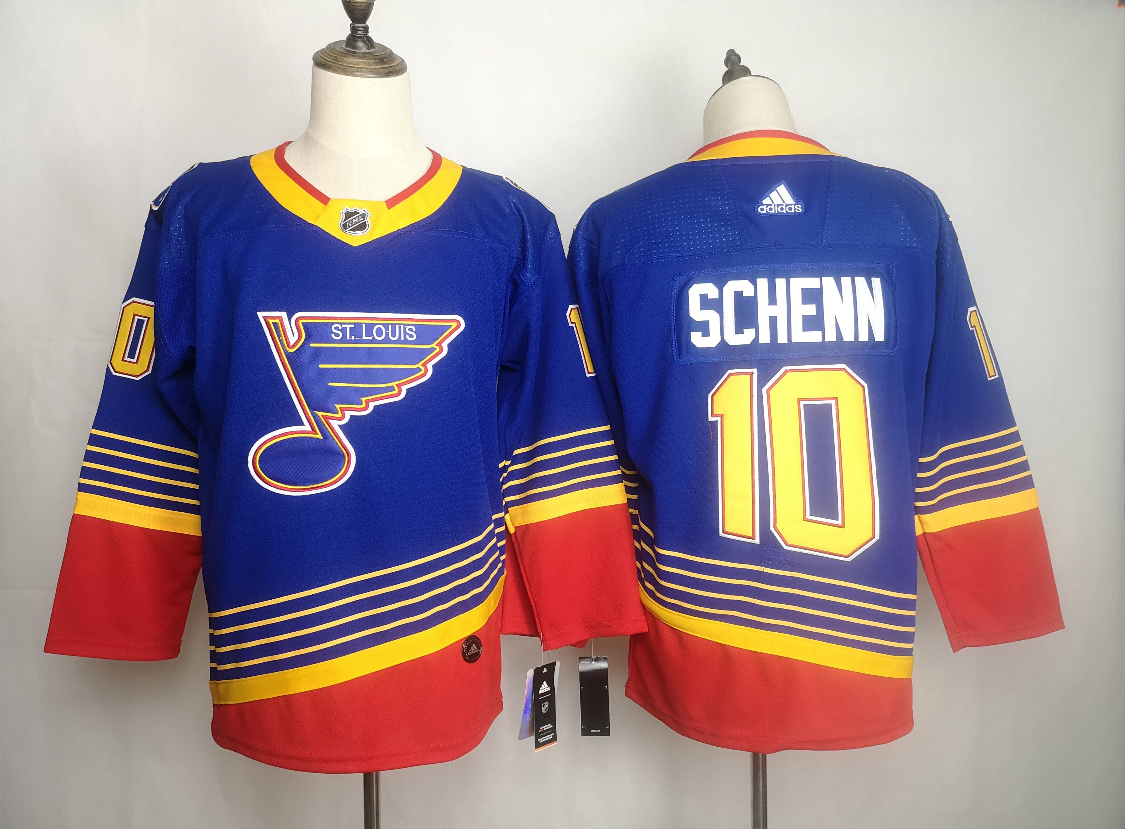 NHL St. Louis Blues SCHENN # 10 Jersey