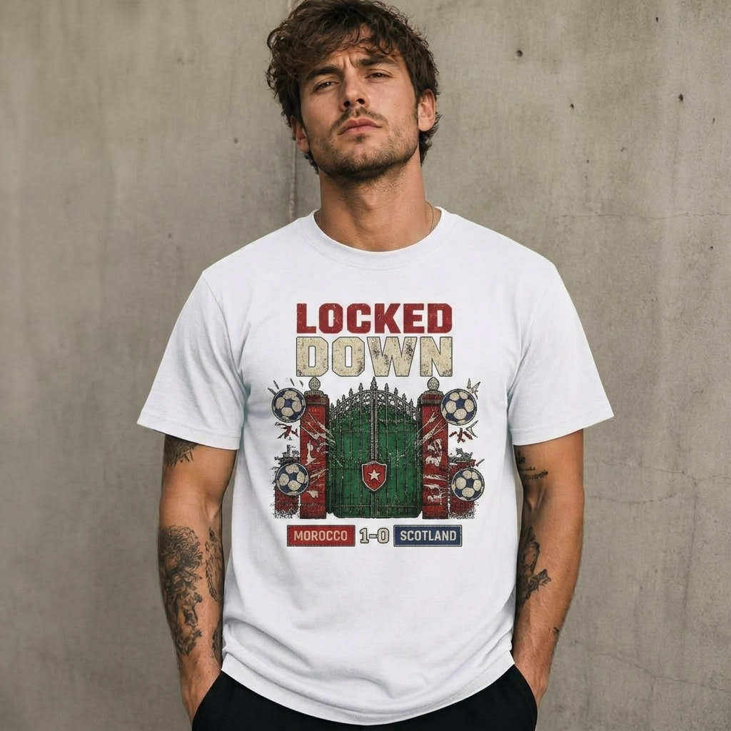 World Cup Morocco vs. Scotland Featured Event – ​ ​ Unisex T-Shirt – Limited-Time Offer – Hot Seller