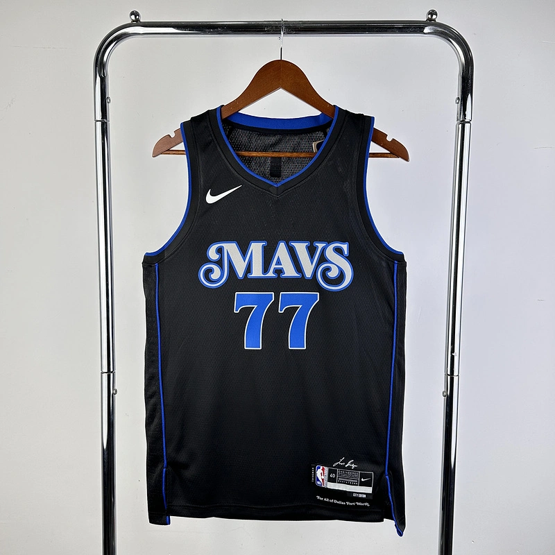 2024 NBA Dallas Mavericks 77 DONCIC Basketball Jersey
