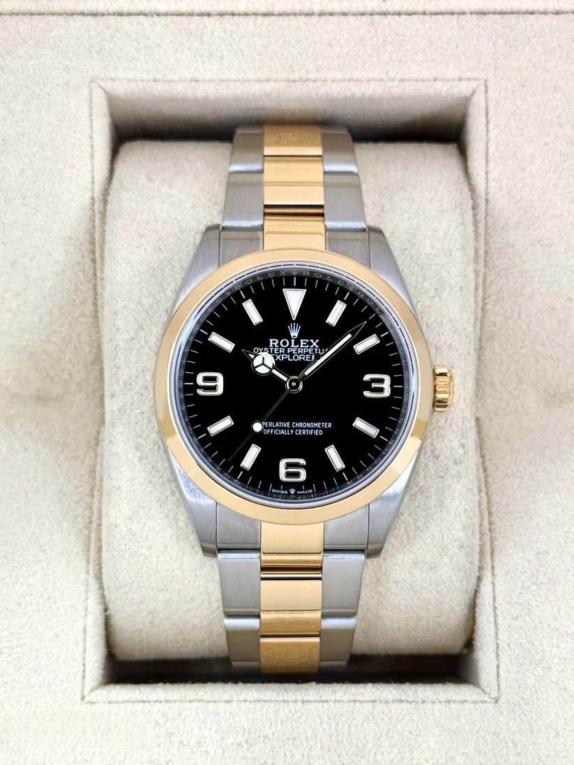 Rolex  Explorer 124273-0001 Black 36mm Men’s Watch