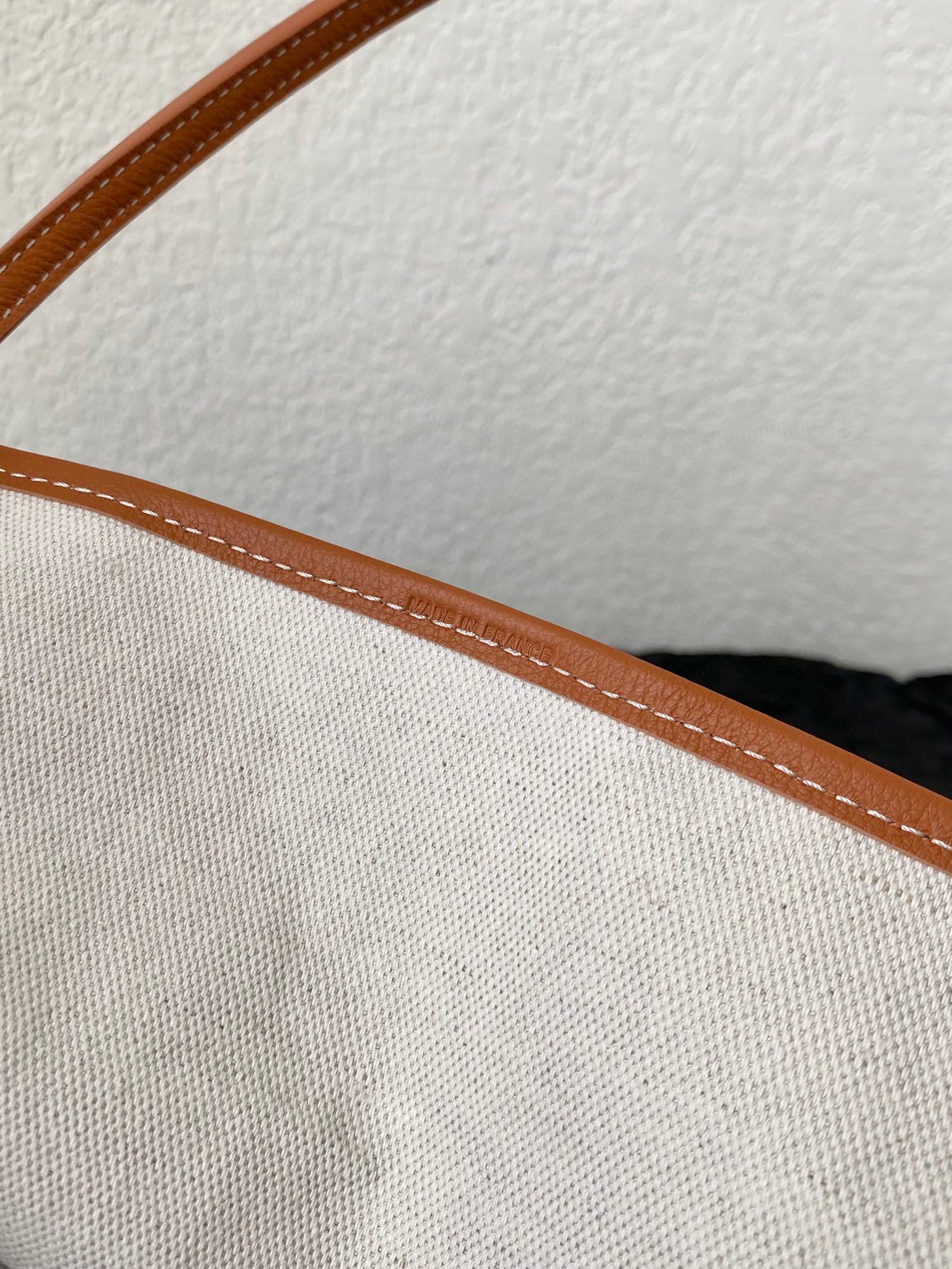 Goyard Saint Louis Gm 40Cm Black And Tan Canvas