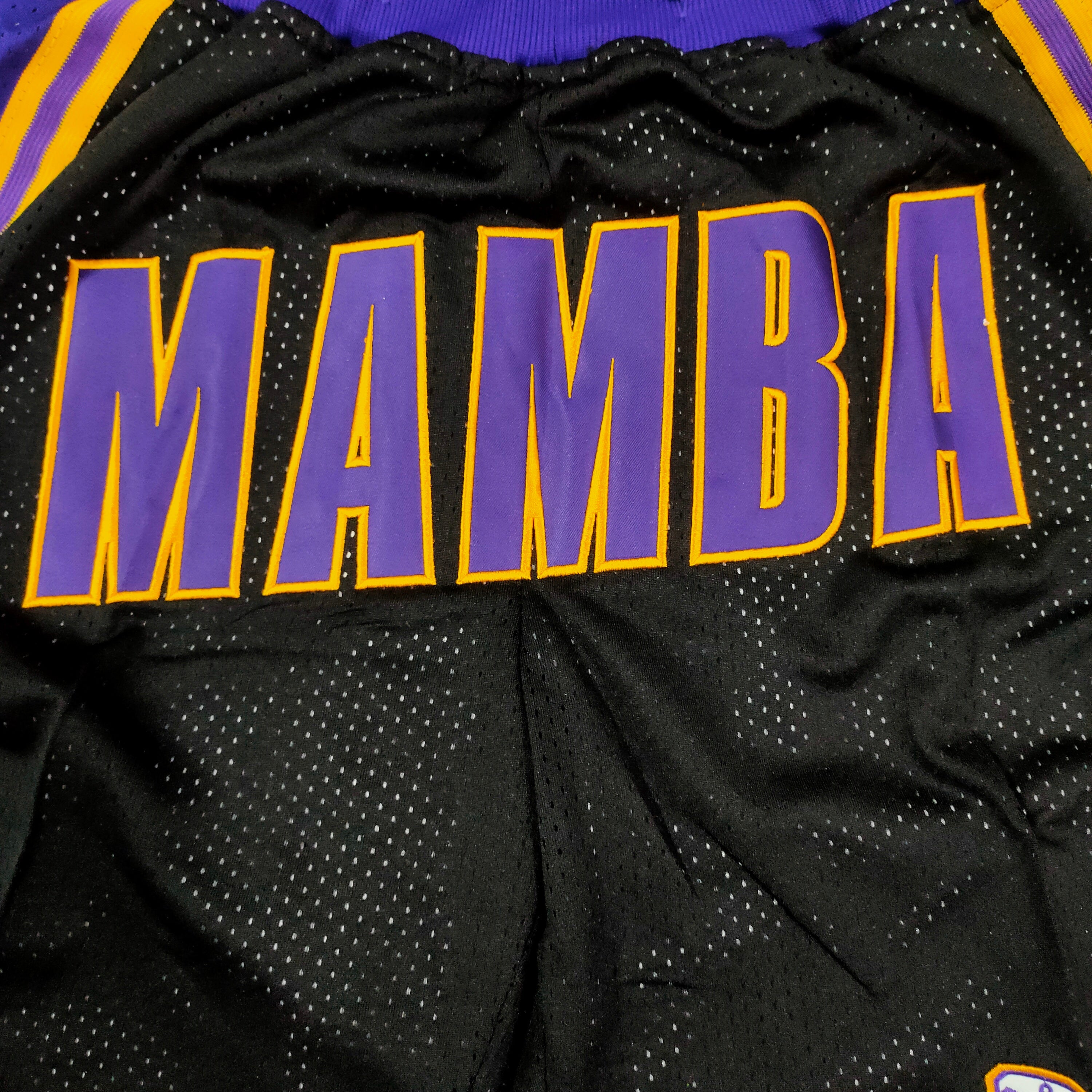 Los Angeles Lakers Mamba Black Gold 8-24 Pocket Pants