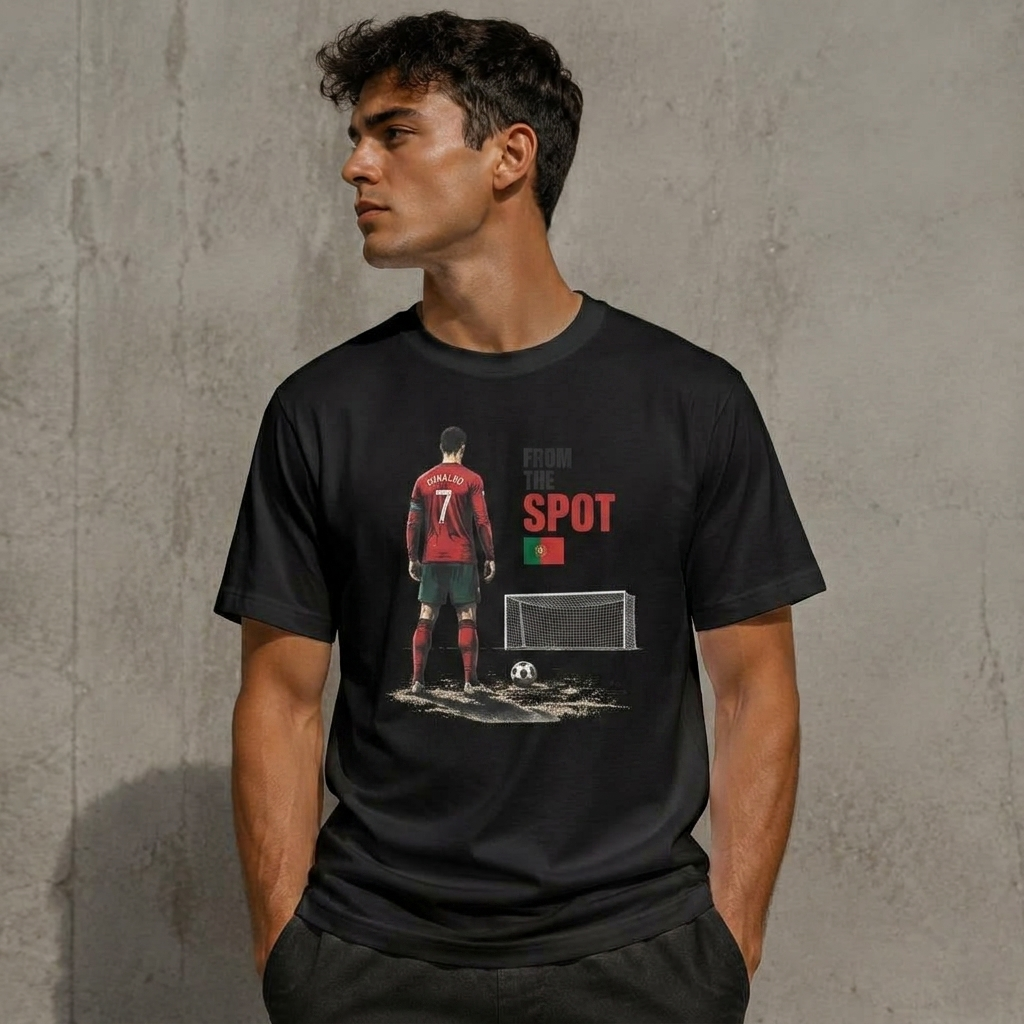 Cristiano Ronaldo Pure Cotton Unisex T-Shirt – Limited-Time Offer