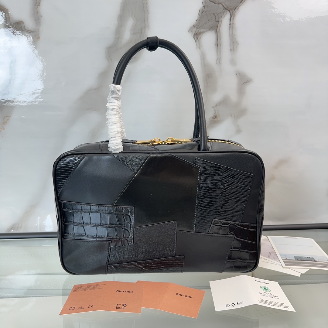 MiuMiu-New Spliced Briefcase-5BB117