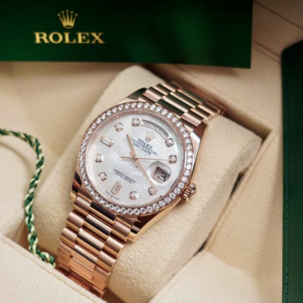 [Superclone] Rolex Day-Date 36mm Mother – Of – Pearl Dial President 128345RBR