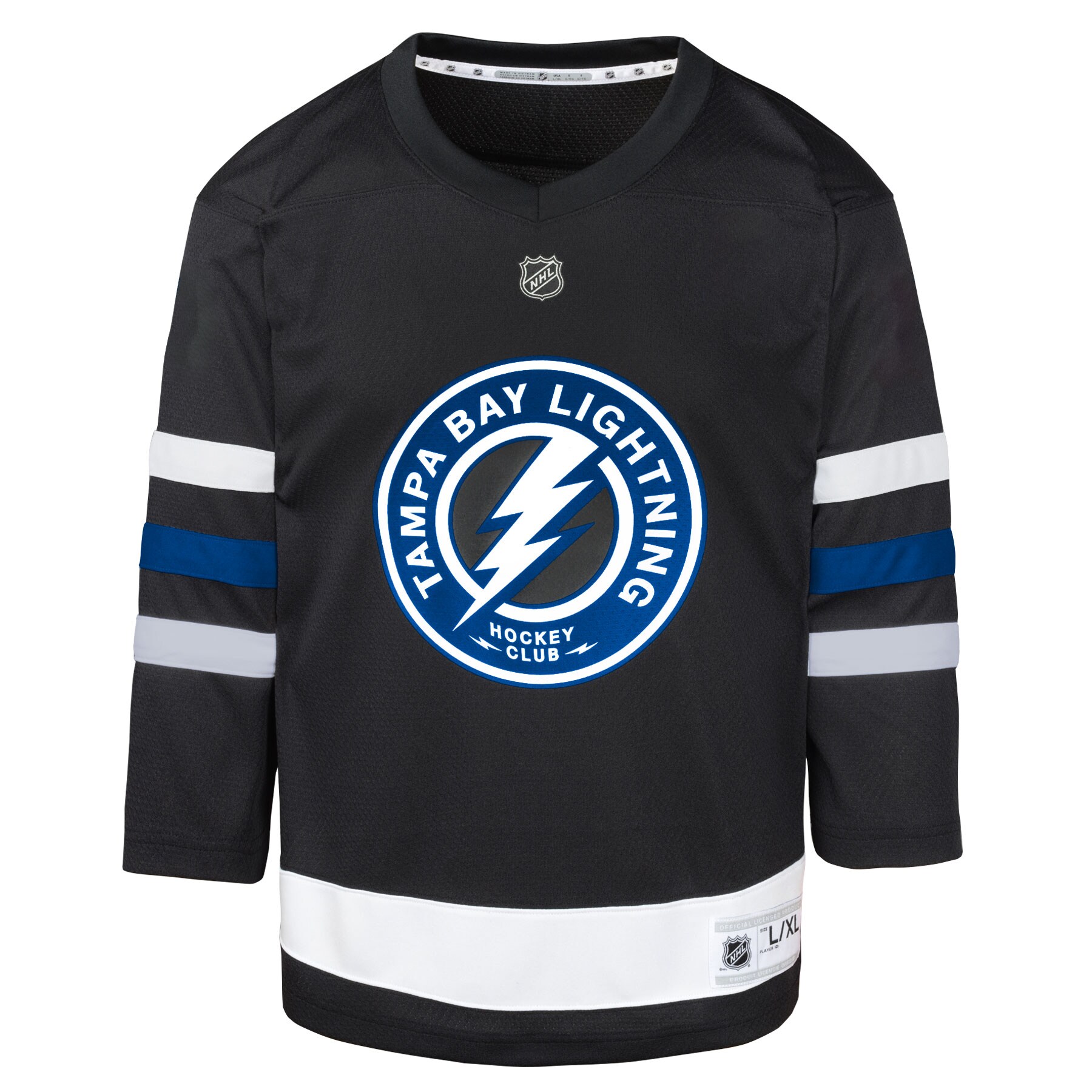 Nikita Kucherov Tampa Bay Lightning Youth Alternate Replica Player Jersey – Black