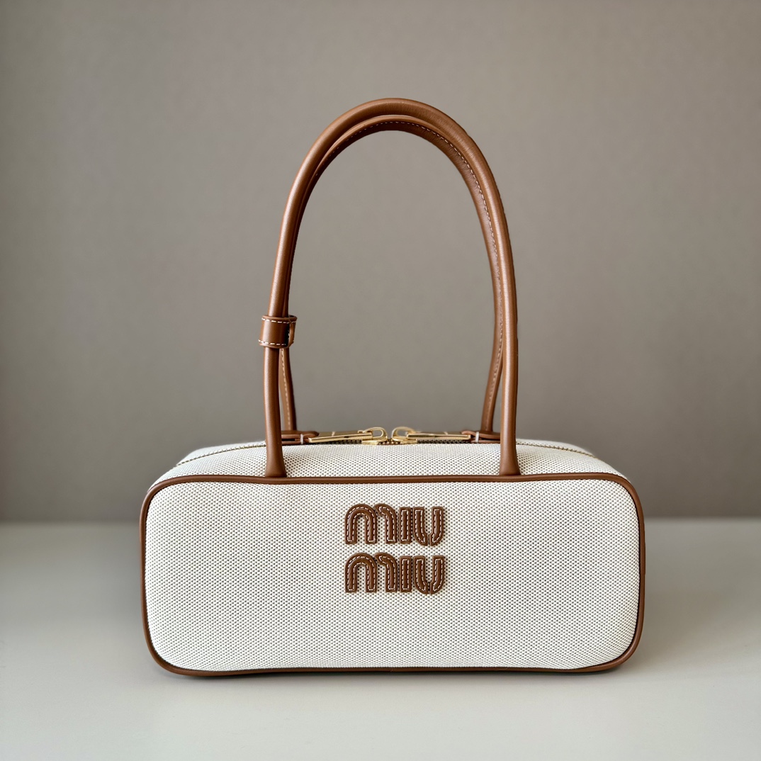 Miu Miu Arcadie Bowling Patchwork Tote