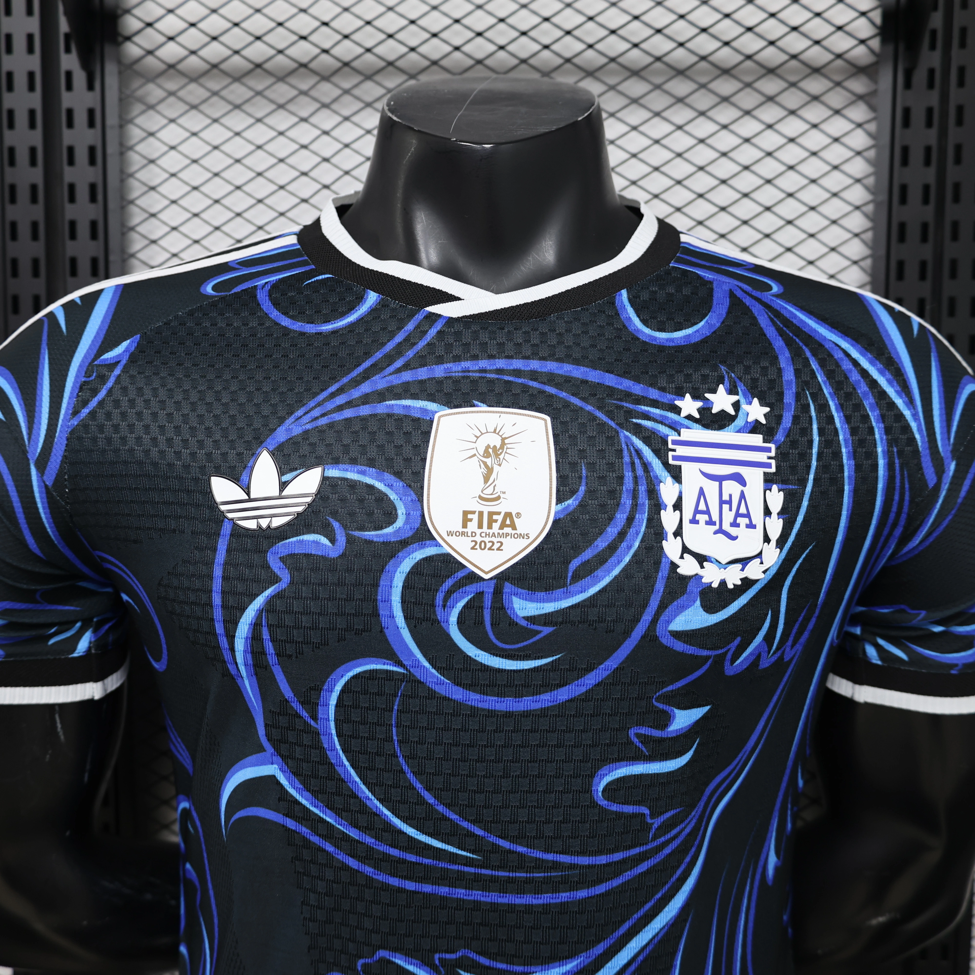 World Cup 2026 Argentina Team Away Football Jersey Player Version - JerseyFun