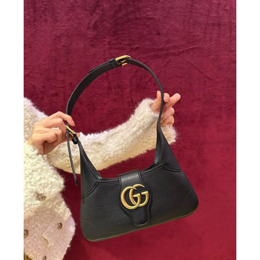 Gucci Aphrodite Small Shoulder Bag Black
