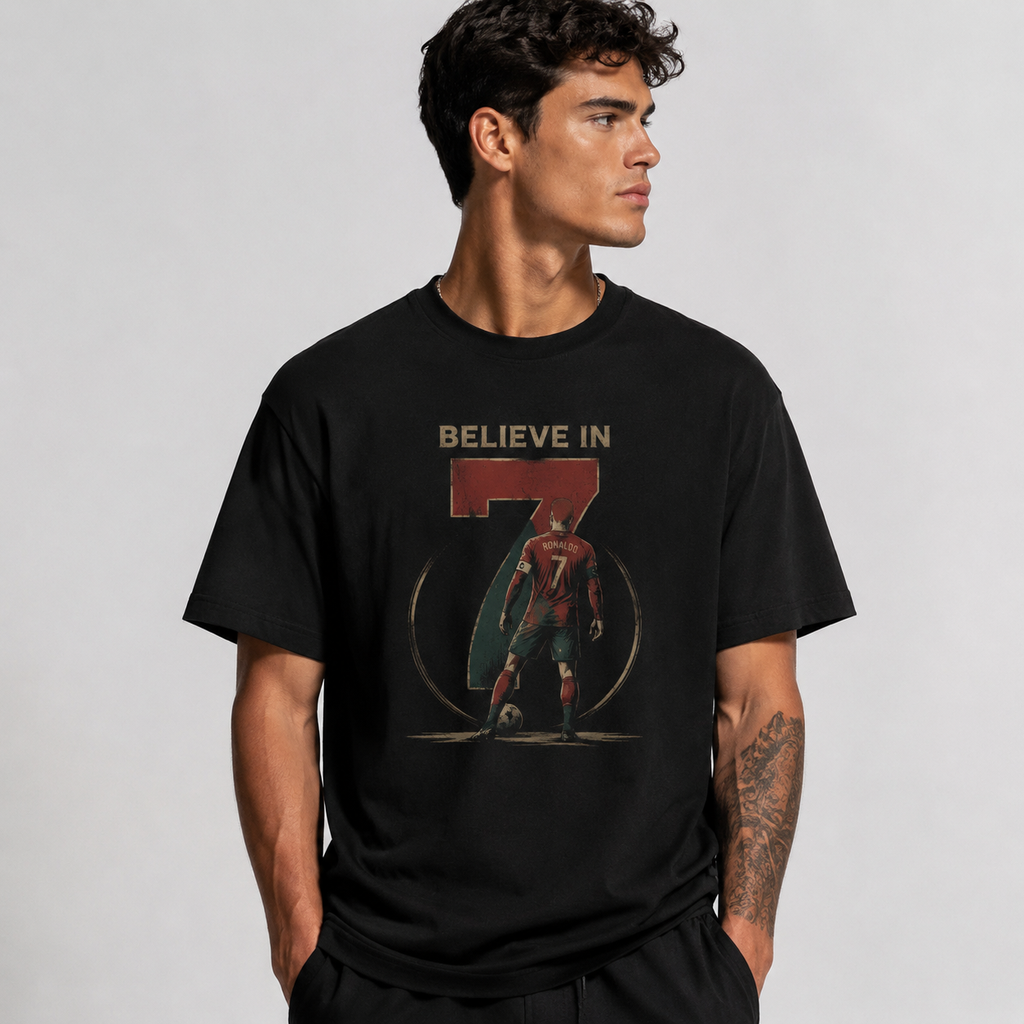 Cristiano Ronaldo Pure Cotton Unisex T-Shirt – Limited-Time Offer