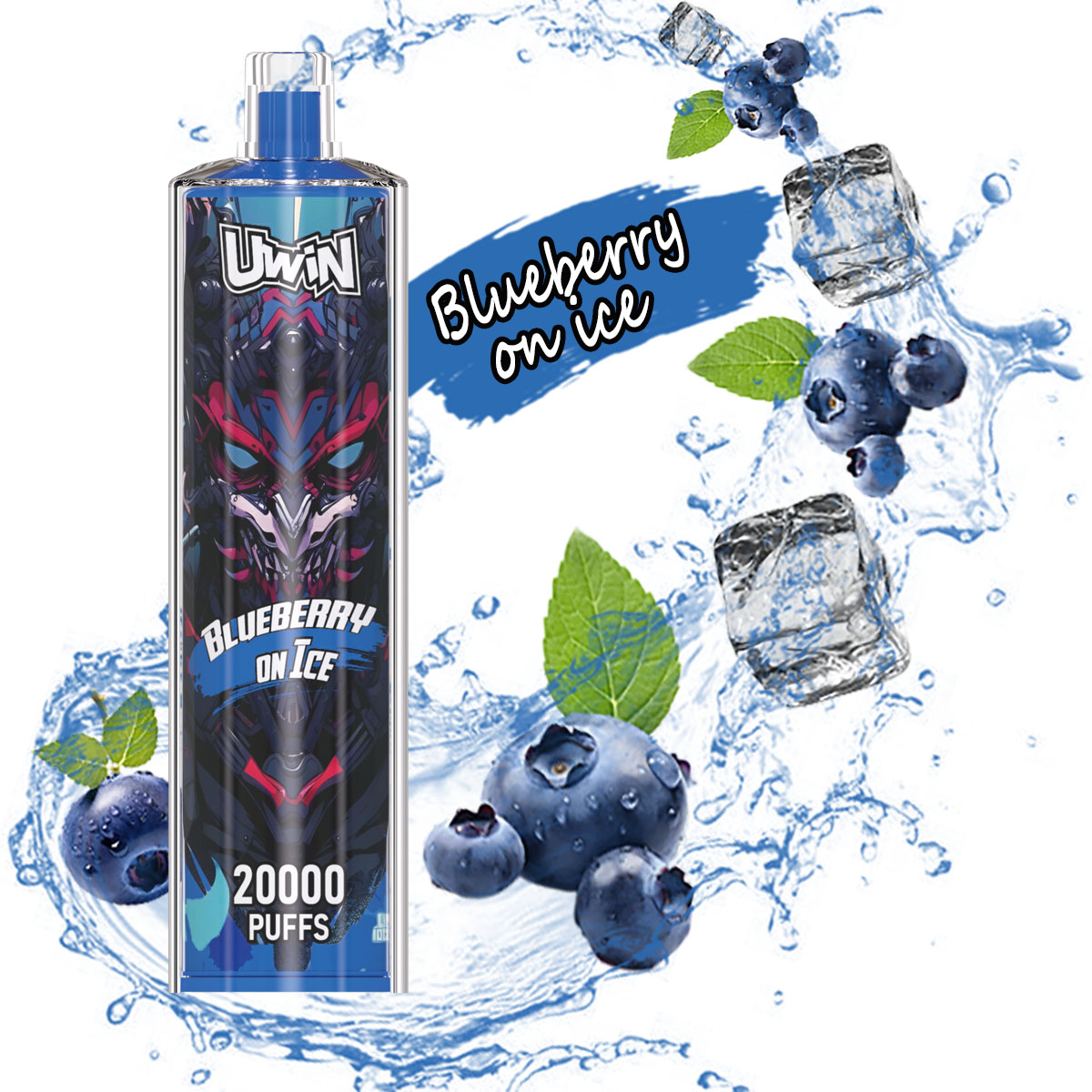 Uwin Shisha Hookah Crystal 20000 20k Puffs Original Edition Rechargeable Disposable Vape