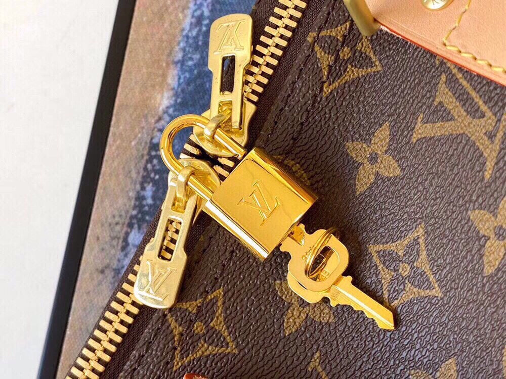 Louis Vuitton Monogram Keepall Bandouliere 45Cm M41418