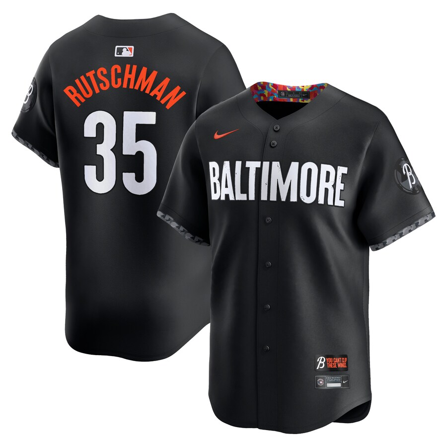 Adley Rutschman Baltimore Orioles City Connect Limited Player Jersey Black