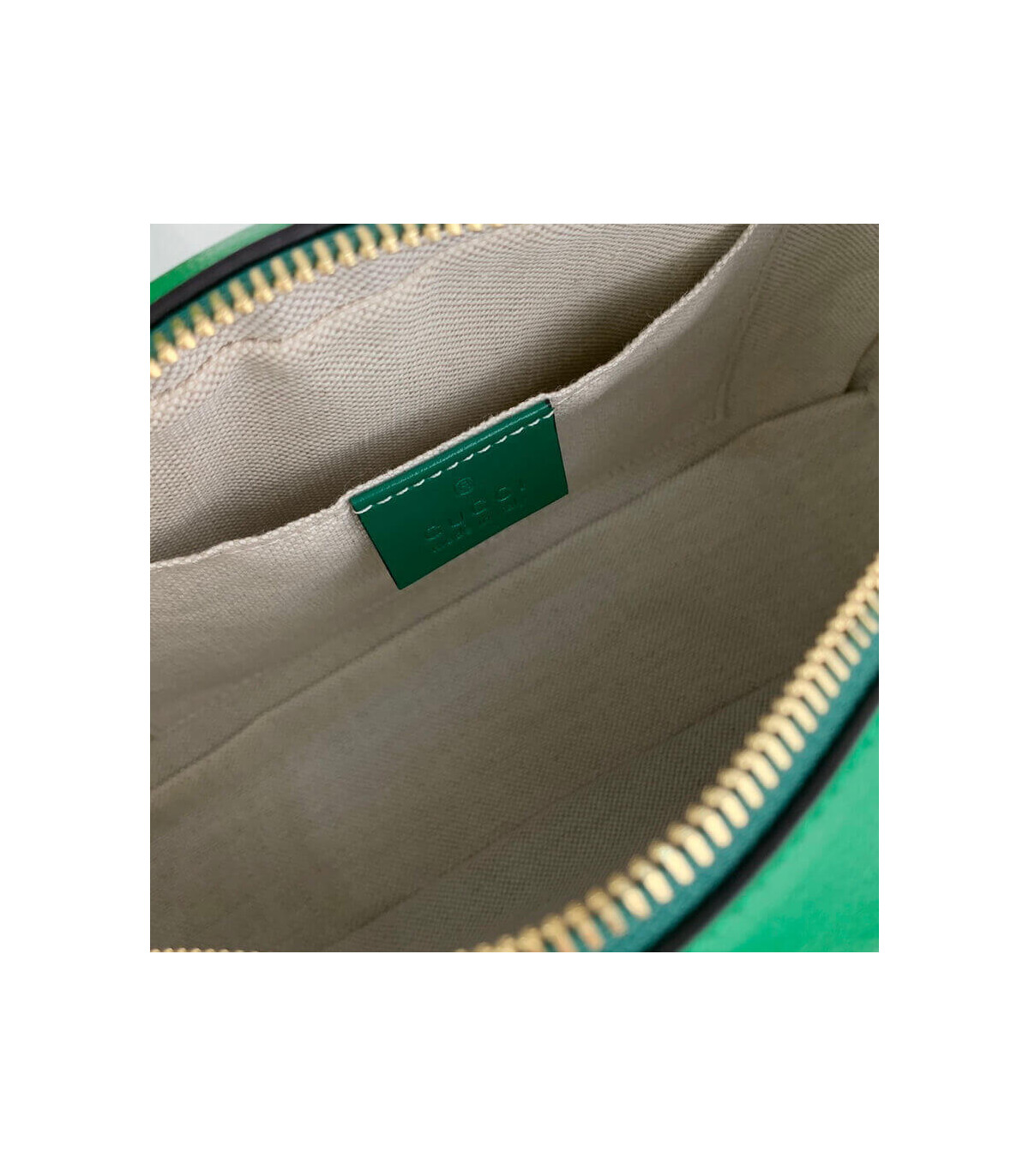 Gucci GG Marmont Small Shoulder Bag Green and Emerald Leather