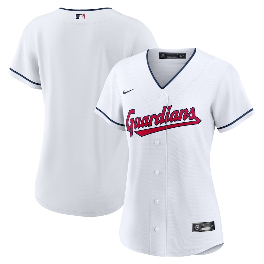 Women's Cleveland Guardians Home Team Jersey White