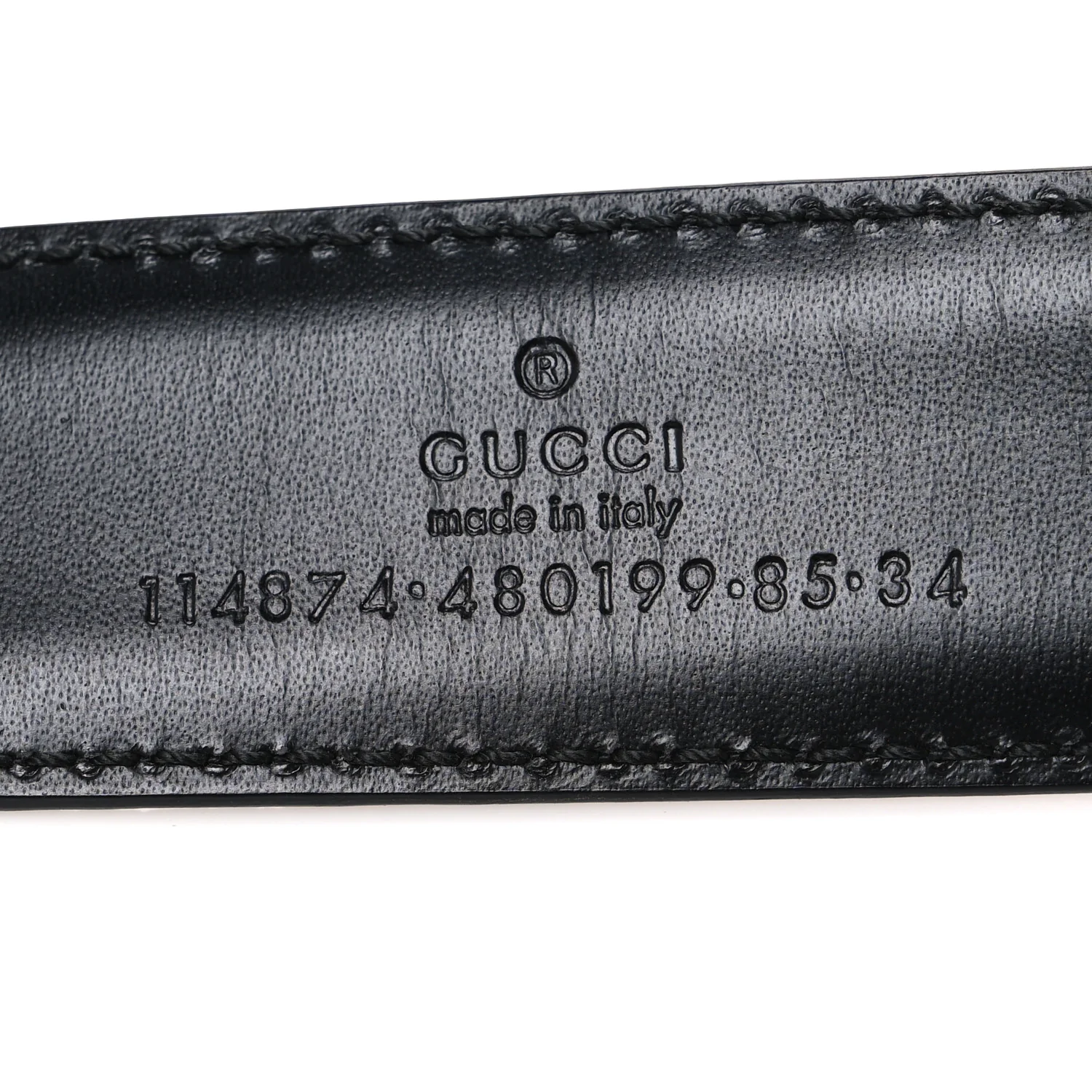 Monogram Interlocking G Belt 85 34 Black