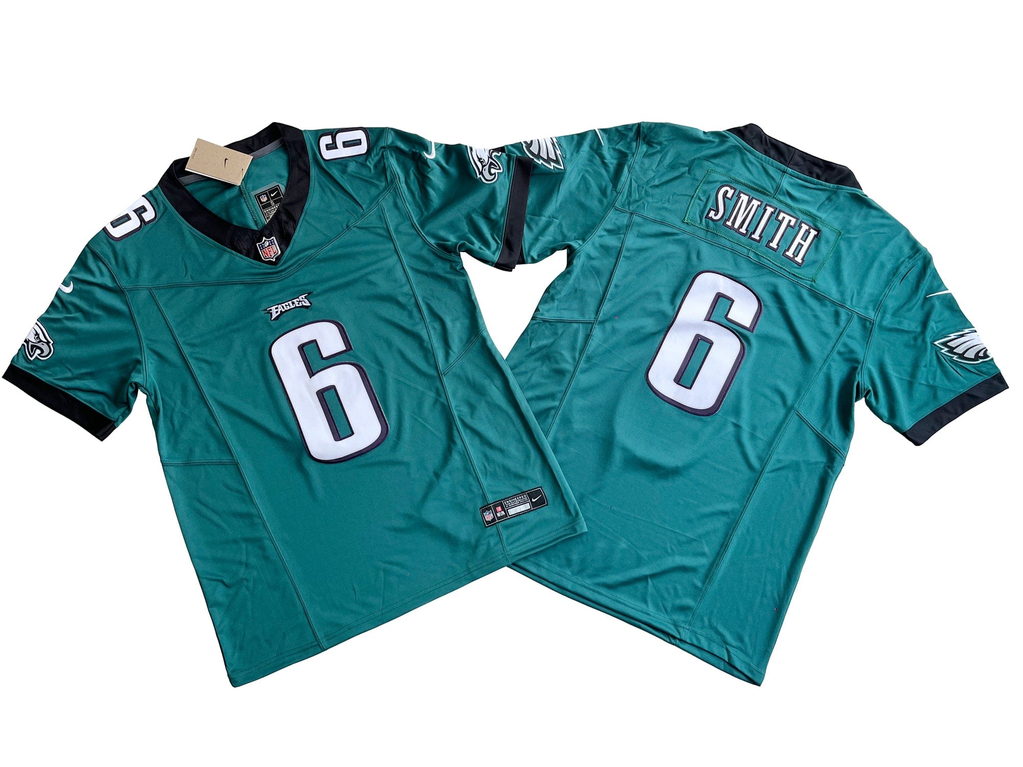Philadelphia Eagles 6# DeVonta Smith Nike Vapor F.U.S.E. Limited Jersey
