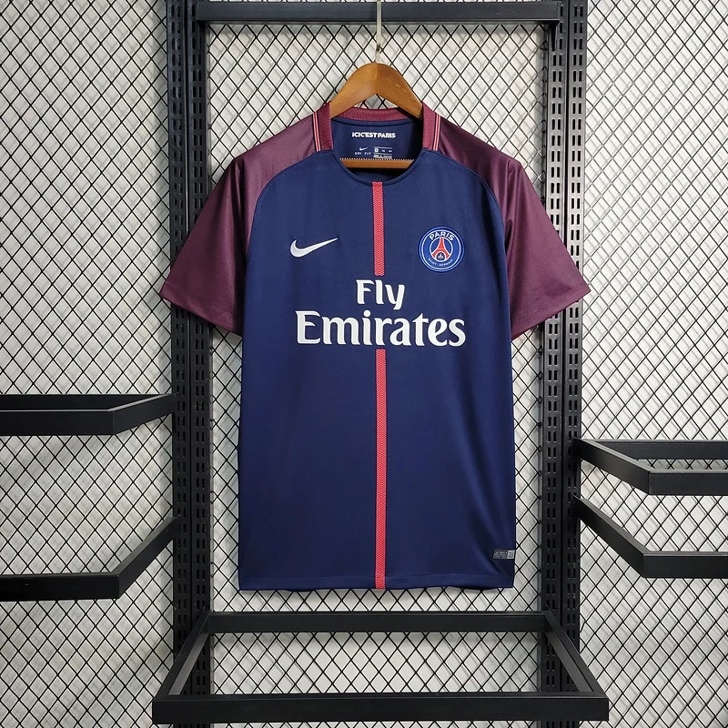 Retro 2017-18 PSG home Football jersey retro