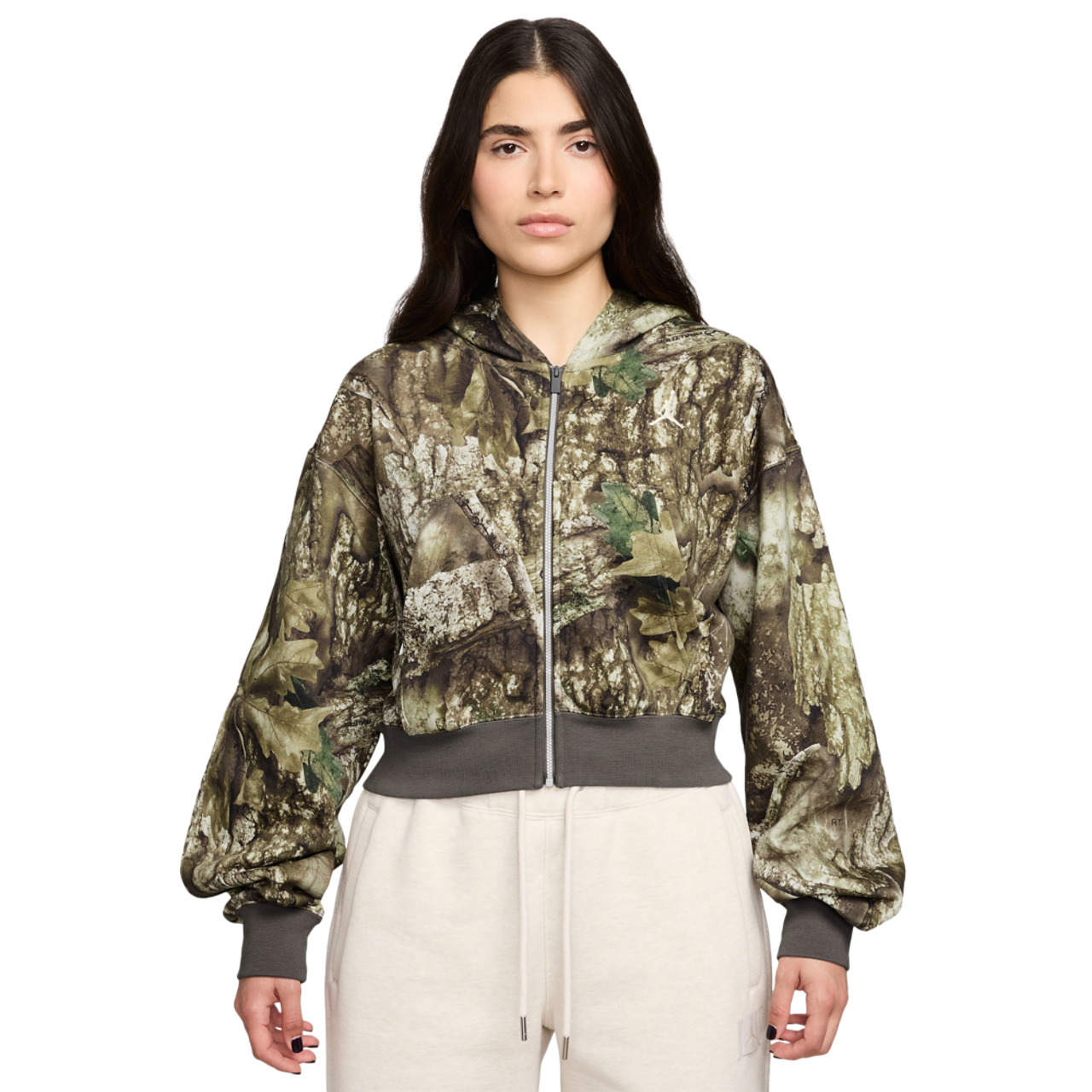 Jordan BRK Fleece Mod Crop T-Shirt