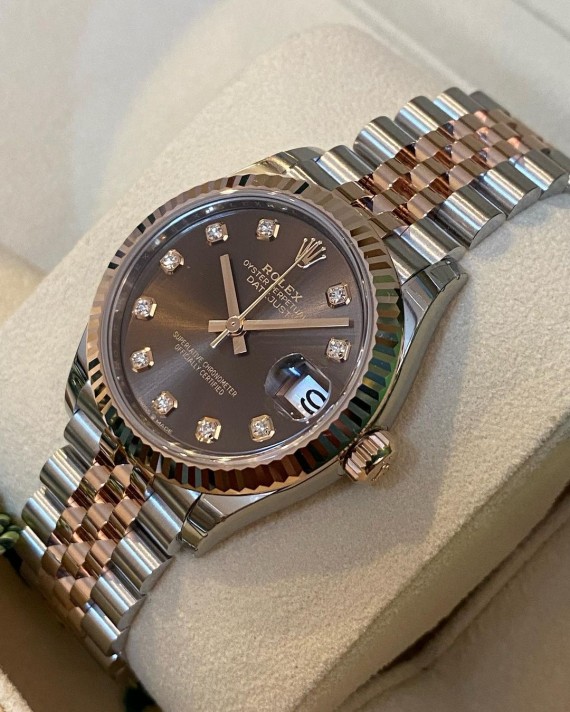 [Superclone] Rolex Datejust 36mm Chocolate Dial Diamond Jubilee 126231