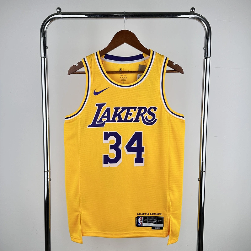 2023 NBA Lakers 34 O'NEAL Basketball Jersey