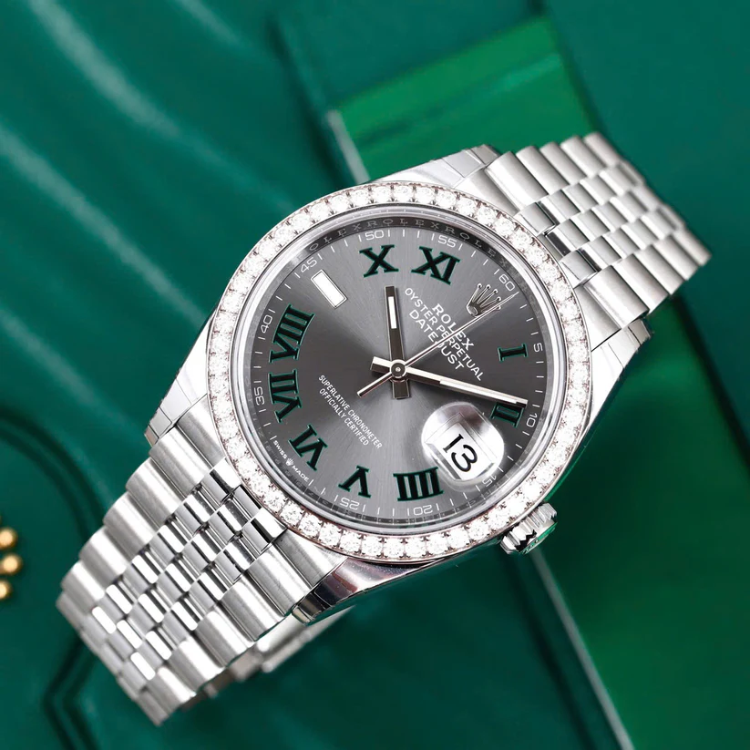 [Superclone] Rolex Datejust 36mm Slate Dial Jubilee 126284RBR