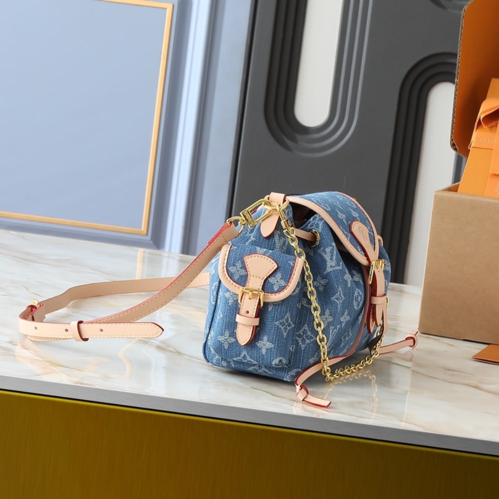 Louis Vuitton Odyssee Washed Denim 27Cm