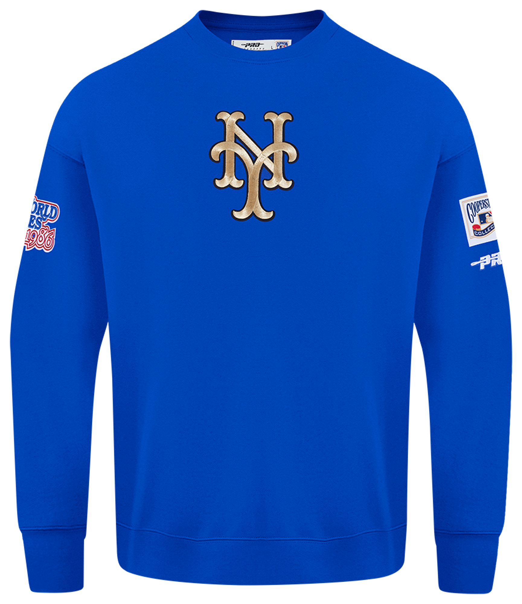Pro Standard Mets Champs Drop Shoulder Crew