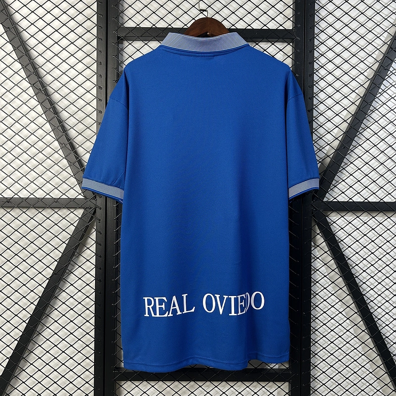 Retro 1996-97 Real Oviedo Home Football jersey retro