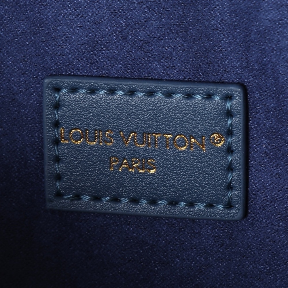 Louis Vuitton Speedy Trunk 25 Blue And Gold 27Cm M27411