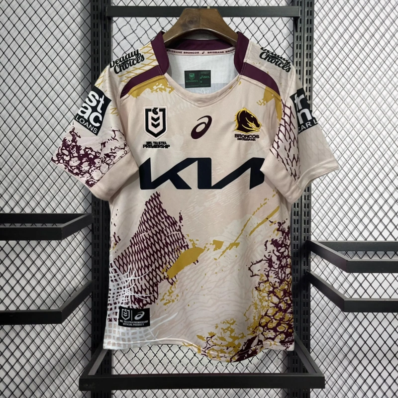 2025 Brisbane Broncos Rugby Jersey