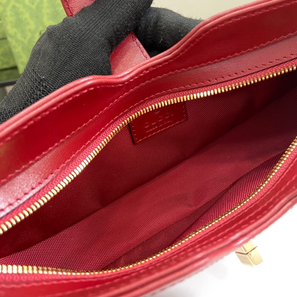 Gucci Moon Side Mini Shoulder Bag Smooth Leather