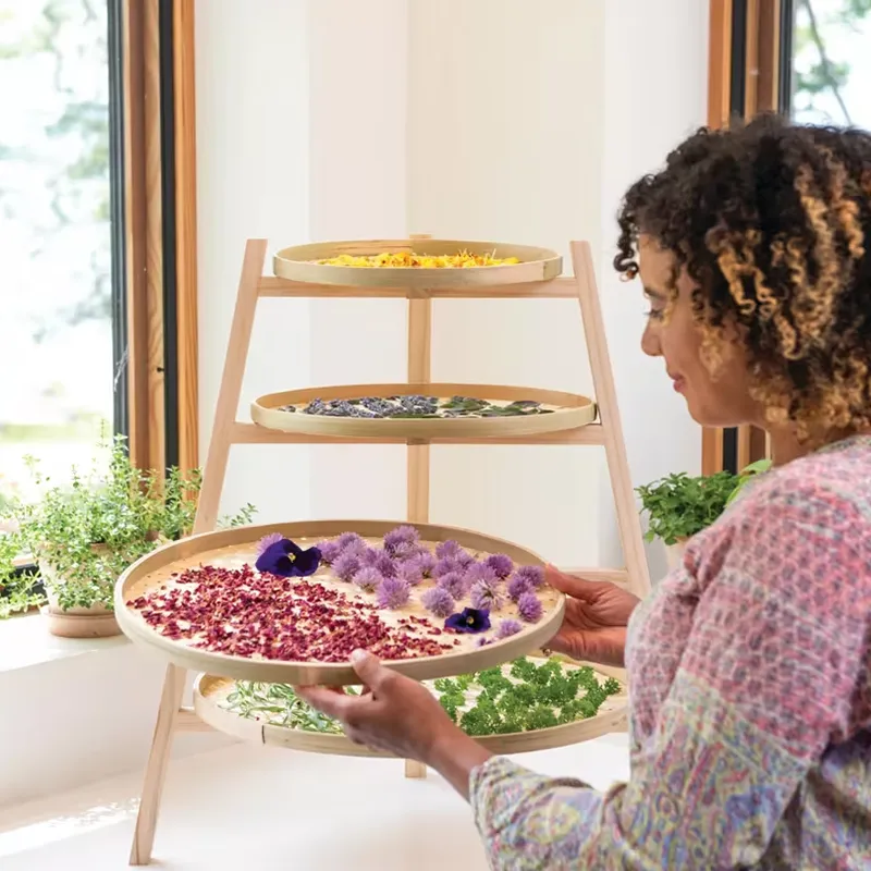 Bamboo Herb Drying Rack