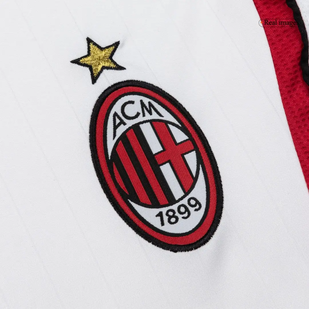 AC Milan 2006/07 Away Retro Long Sleeve Soccer Jersey