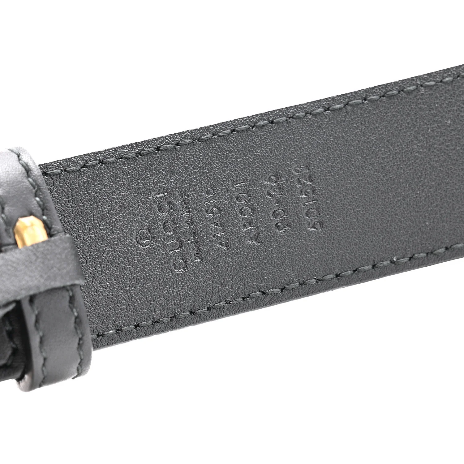 Calfskin Double G 30mm Belt 90 36 Black