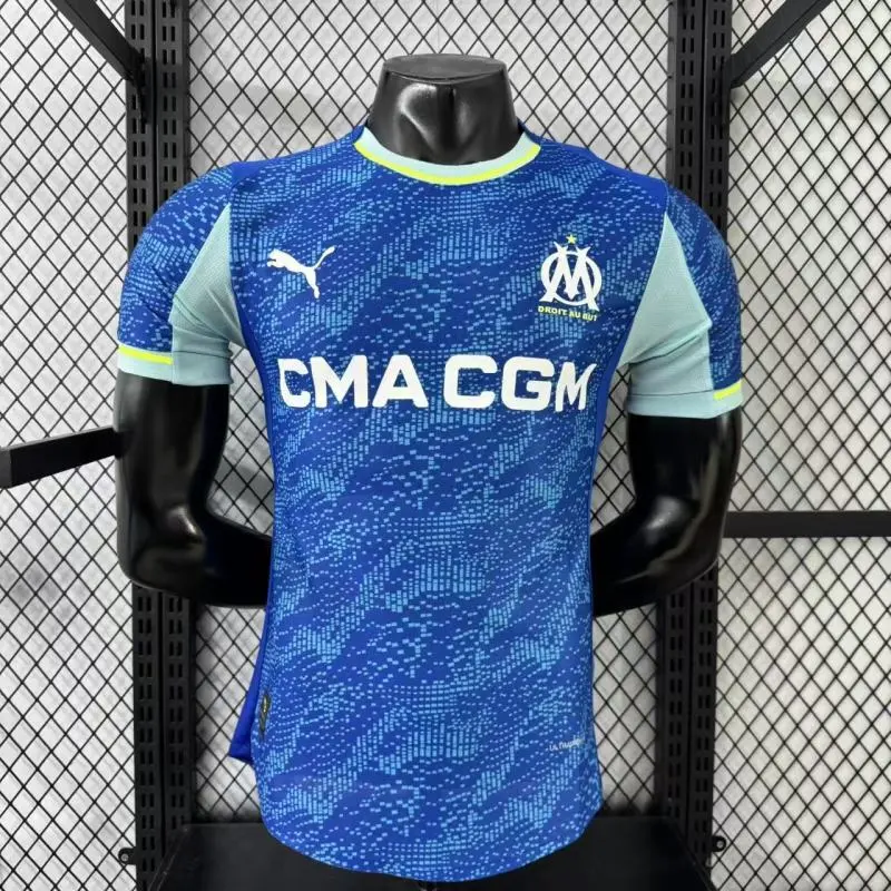 Player 2025-26 Marseille OM Third Away football jersey