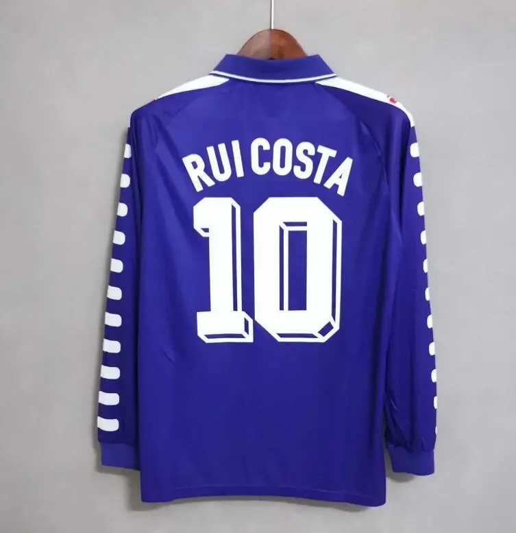 Retro 1998-99 Fiorentina Home long sleeve Football jersey retro