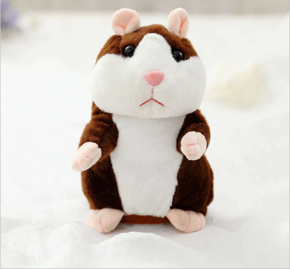 The hamster who repeats what we say