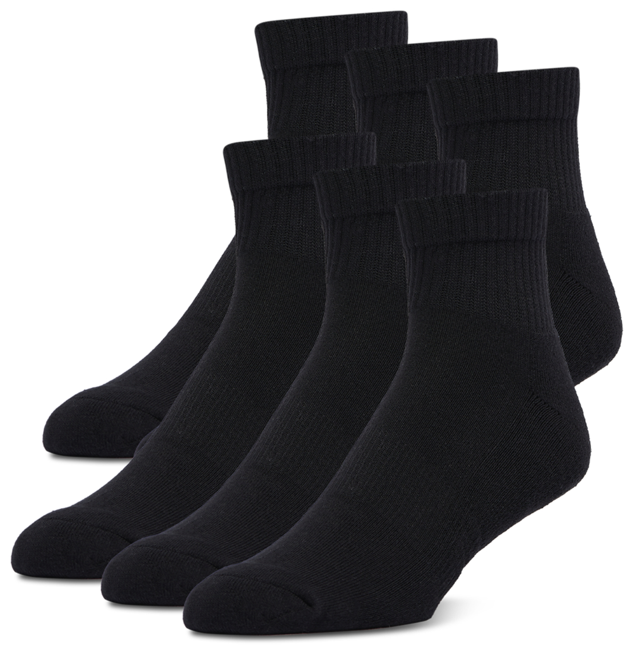 LCKR Athletic Half Cushion Quarter Socks