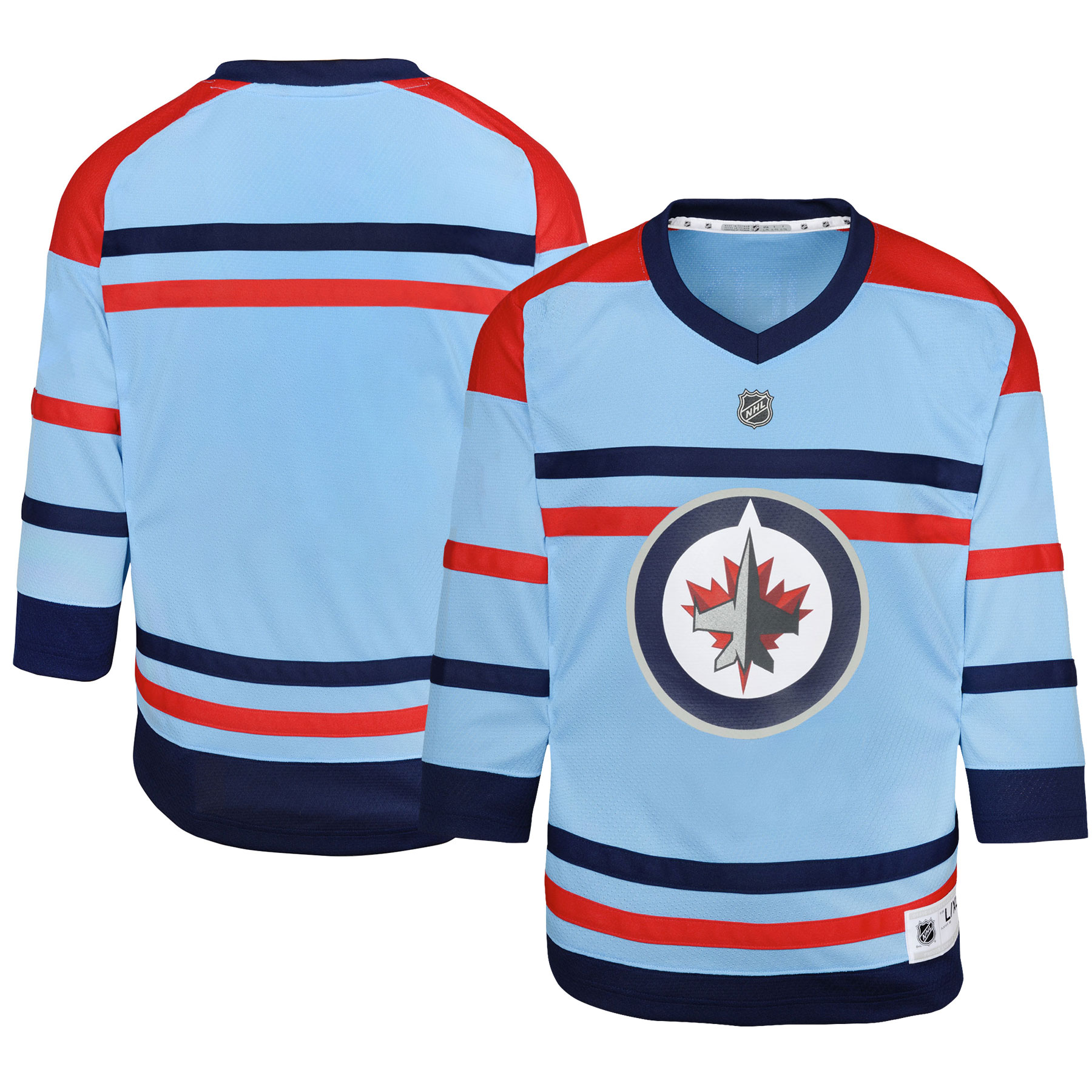 Winnipeg Jets Preschool Anniversary Replica Jersey – Light Blue