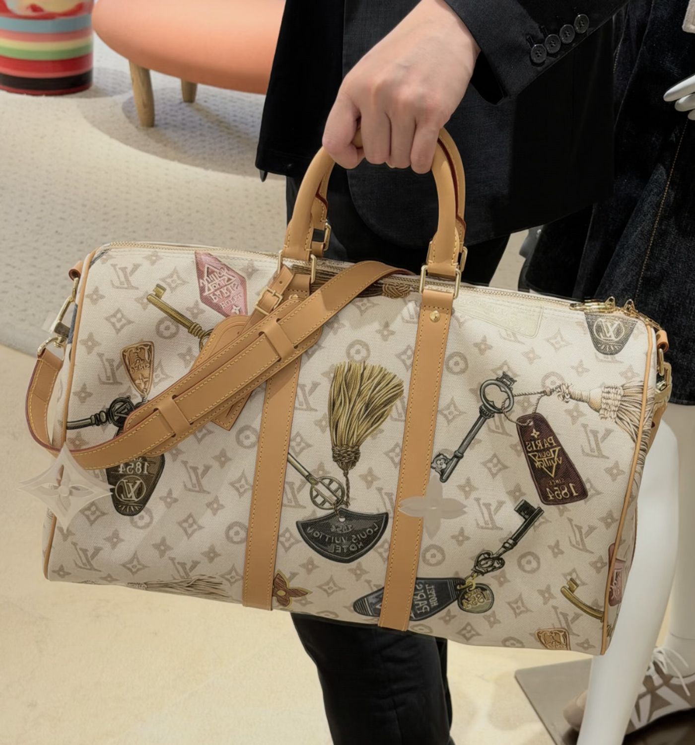 Louis Vuitton Keepall Bandoulière bag 45cm M28780