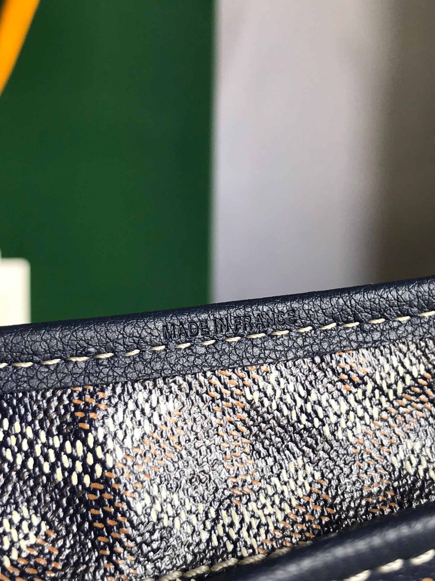Goyard Hobo Boheme 42Cm Navy Blue Canvas