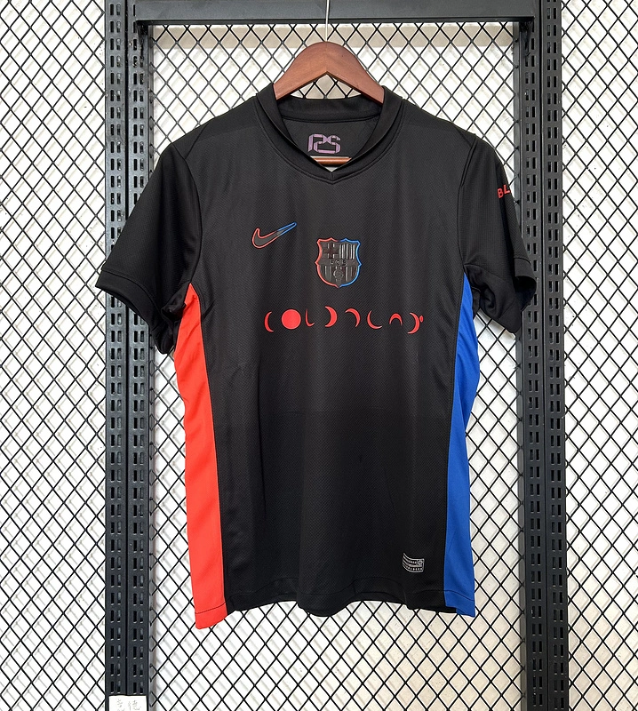 2024-25 Barcelona Away Sponsor Coldplay Fourth Football jersey