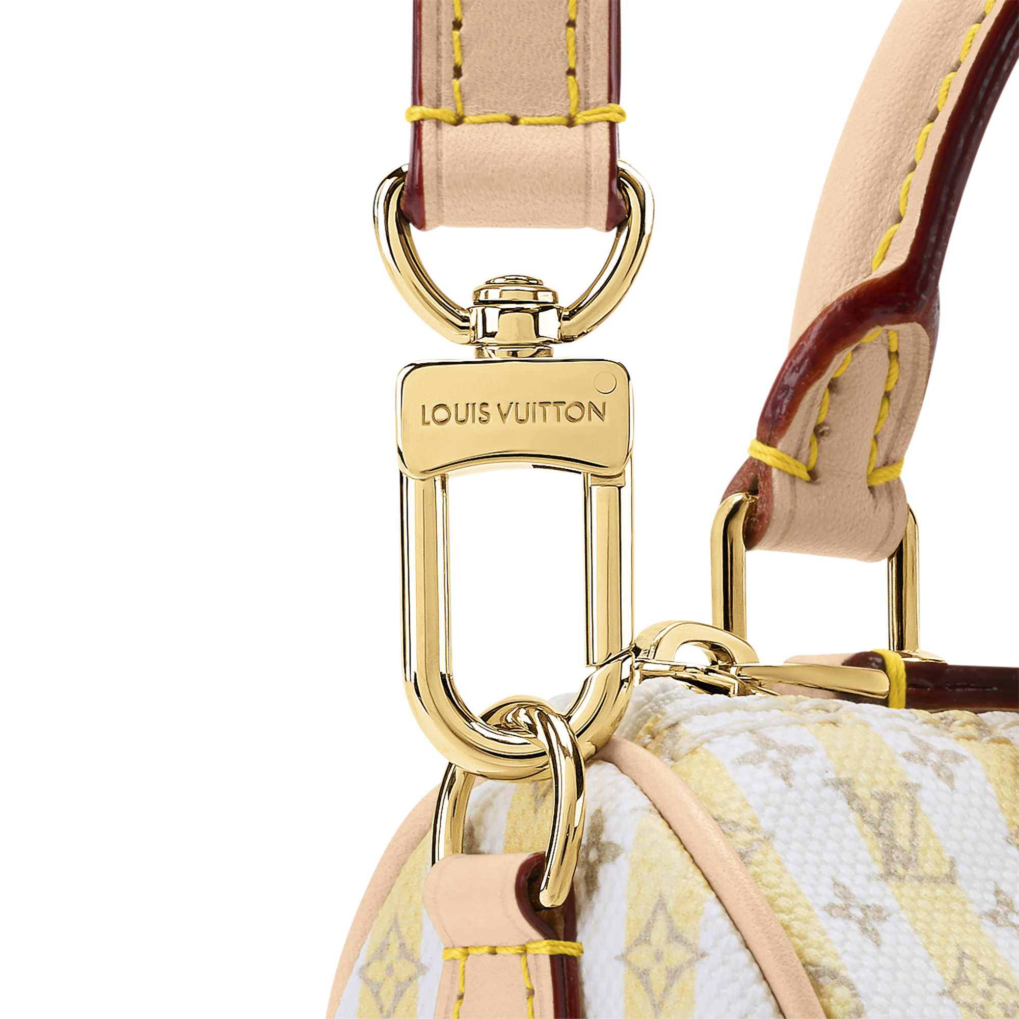 Louis Vuitton M29030 Nano Speedy LV Stamp Banana