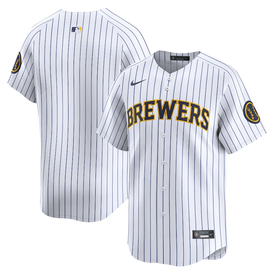 Milwaukee Brewers Alternate Limited Jersey  White