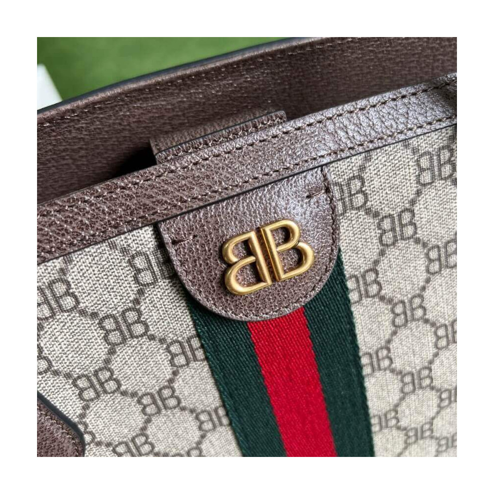 Balenciaga x Gucci Hacker Large Tote Bag Beige