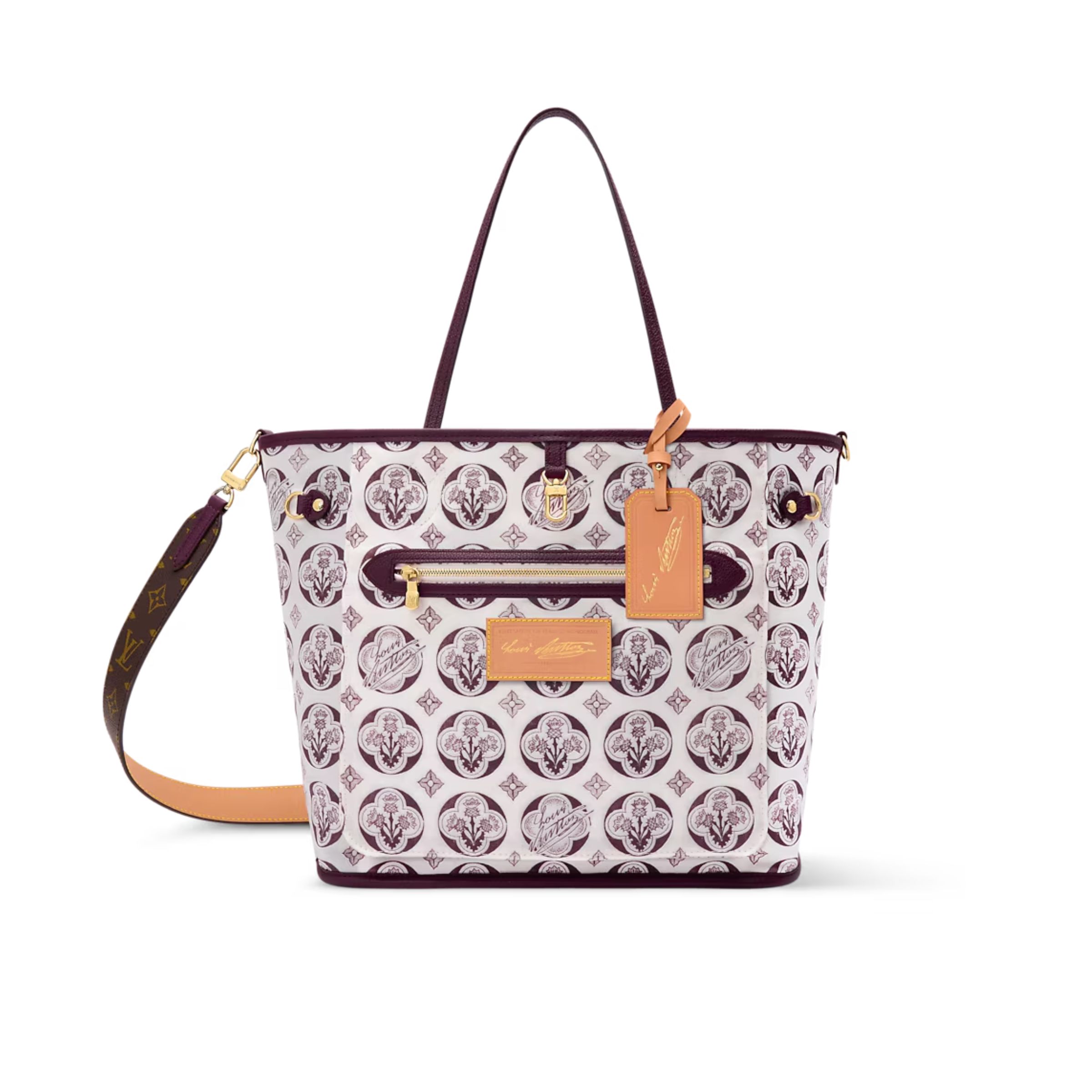 Louis Vuitton Neverfull Inside Out MM Bag Monogram Canvas 47cm M28377