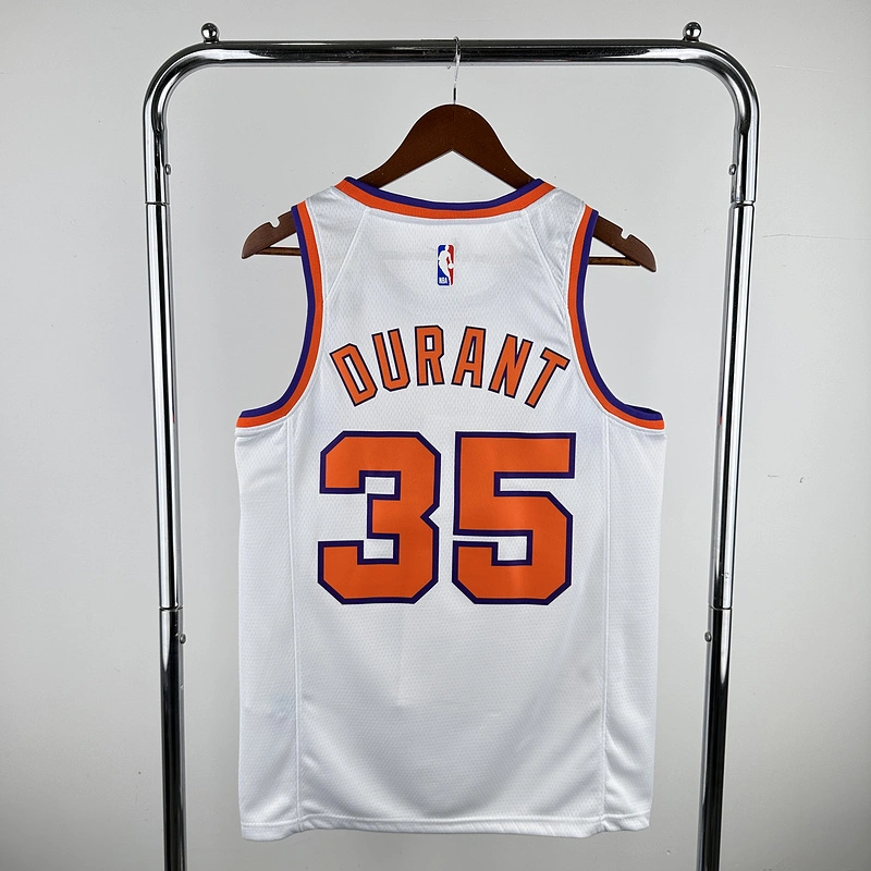 2018 NBA Phoenix Suns 35 DURANT Basketball Jersey