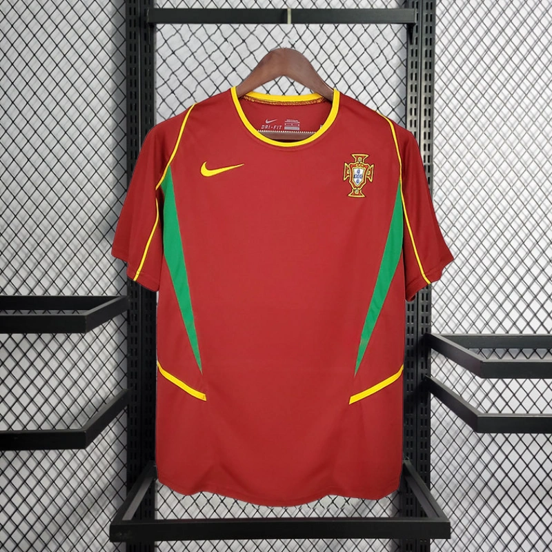 Retro 2002 Portugal Home Football jersey retro
