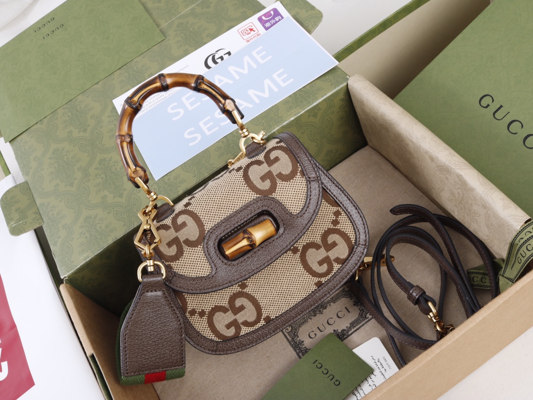 Gucci Bamboo Top Handle Bag